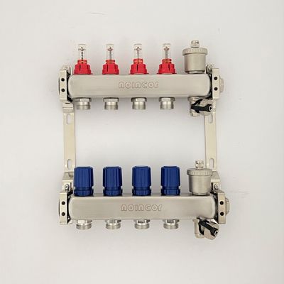 Stainless Steel Hydronic Manifolds for Radiant Floor Heating