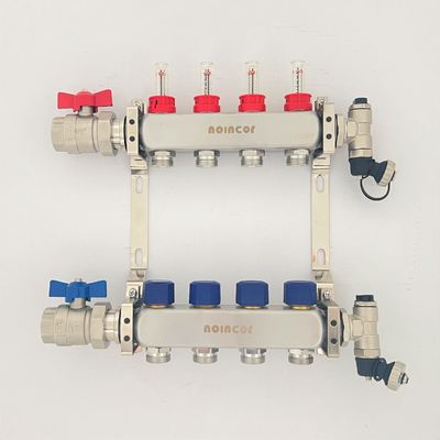 Underfloor Heating Manifolds Stainless Steel UFH Manifold
