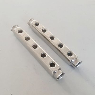 Polished Stainless Steel Floor Heating Bar Manifold