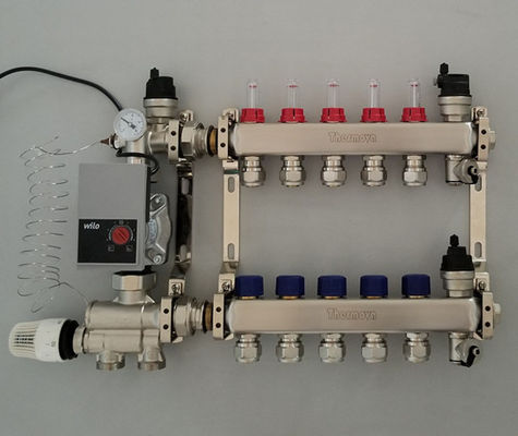 Stainless Steel Underfloor Heating Manifolds Manufacturers from China
