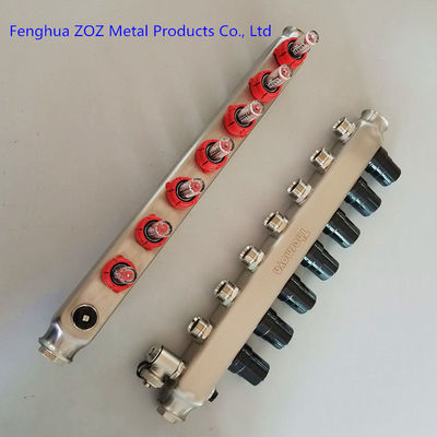 Manifold for water circulation floor heating system，Water Manifold Radiant Floor Heating System
