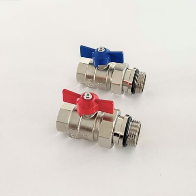 Underfloor Heating Manifold 1" Ball Valves , Ball Valve for Radiant Heat Manifold