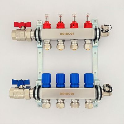 Underfloor Heating Manifold 1" Ball Valves , Ball Valve for Radiant Heat Manifold