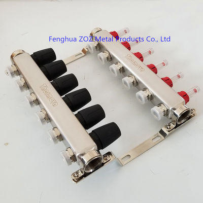 Stainless Steel Manifolds for Radiant Heating Hydronic Heat Systems