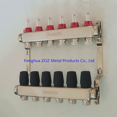 Stainless Steel Manifolds for Radiant Heating Hydronic Heat Systems