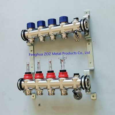 Stainless Steel Radiant Floor Heating Manifold from Fenghua ZOZ Metal Products Co., Ltd.