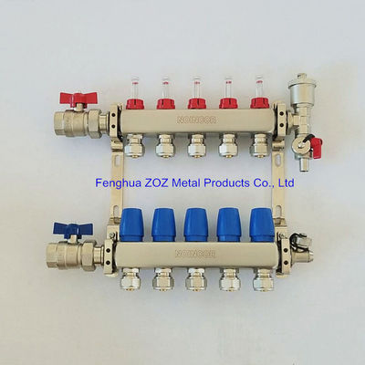 Stainless Steel Radiant Floor Heating Manifold from Fenghua ZOZ Metal Products Co., Ltd.