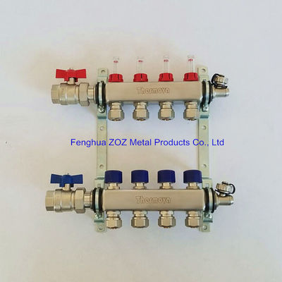 Stainless Steel Radiant Floor Heating Manifold from Fenghua ZOZ Metal Products Co., Ltd.