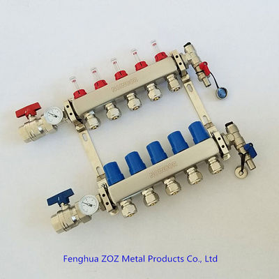 Stainless Steel Underfloor Heating Manifold,Stainless Steel 304 UFH Manifolds