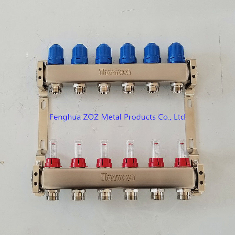 Stainless steel 304  Manifolds for Radiant Floor Heat and Underfloor Heating